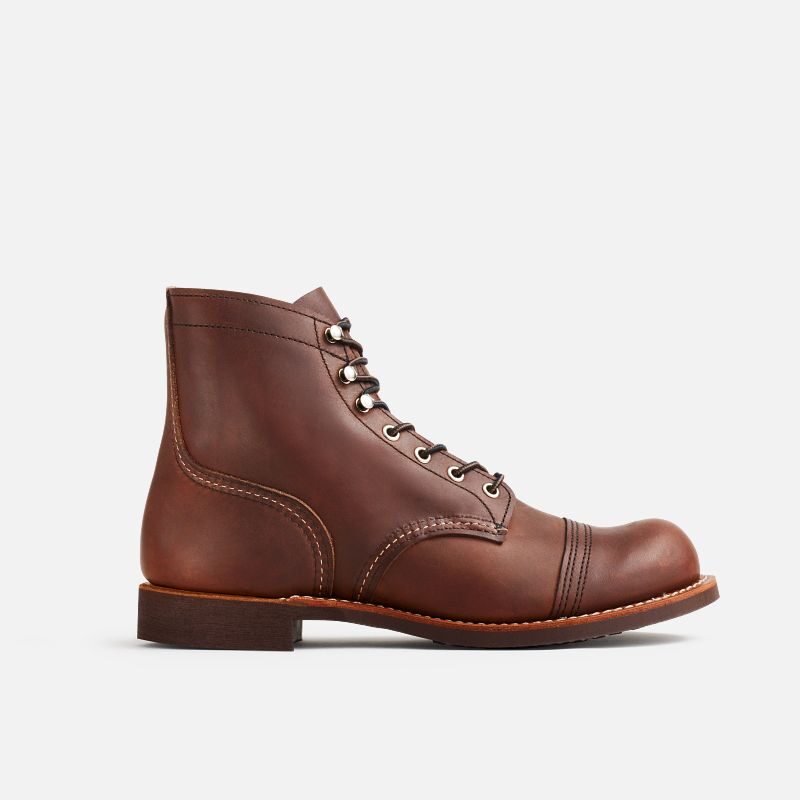 Red Wing Iron Ranger 8111 boot in Amber Harness leather