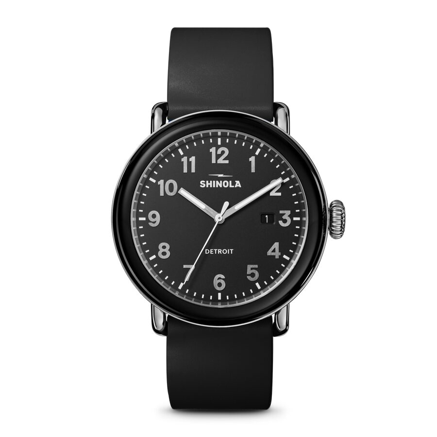 Shinola Detrola Watch in Black